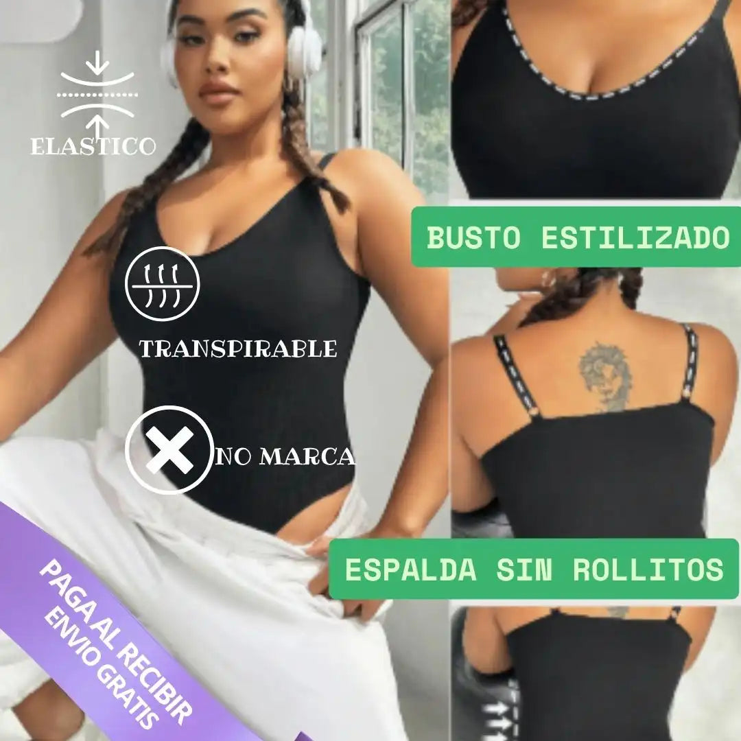 BodyControl® K10 – Body Moldeador de Abdomen Moldea tu figura con elegancia y comodidad