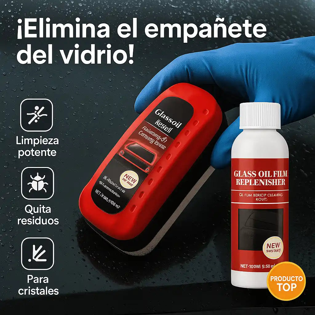 ClearBrush® – Cepillo Limpiador Antipañete | Vidrios limpios y claros en segundos