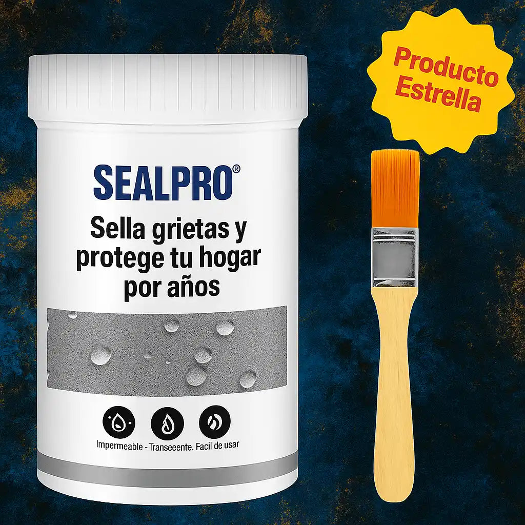 SealPro® – Sellador impermeabilizante | Sella grietas y protege tu hogar por años.