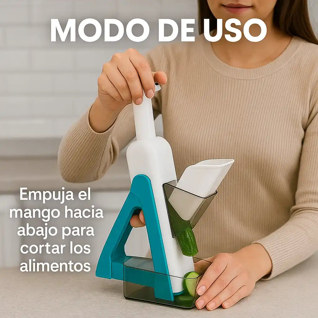 SmartSlice® – Picador de Verduras Multifuncional 4 en 1 | Cocina rápido y sin esfuerzo