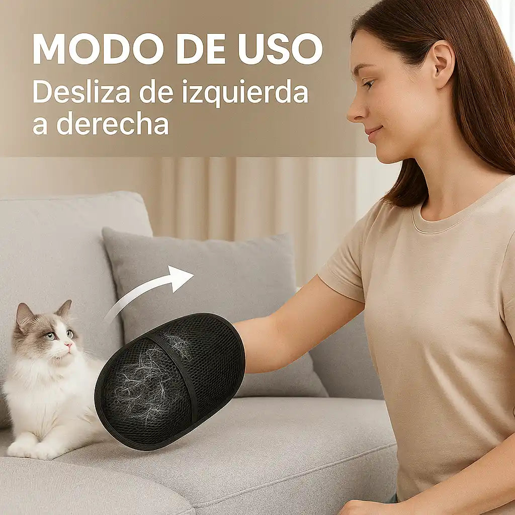 Oferta 2x1 | PetMag™ Guante Quita Pelo – El imán de pelos para tu hogar