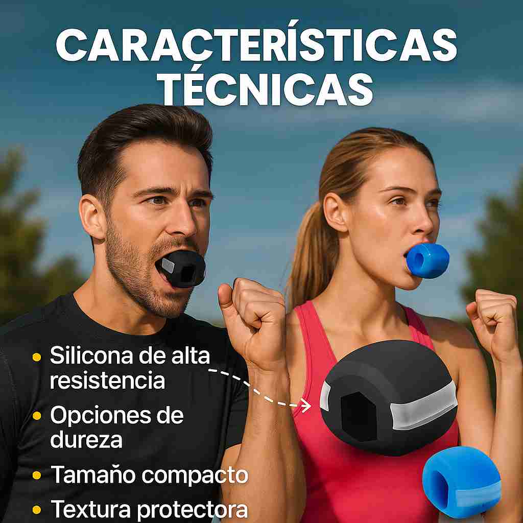 JawTone® – Ejercitador De Mandibula Tonificacion | Define tu perfil de forma natural