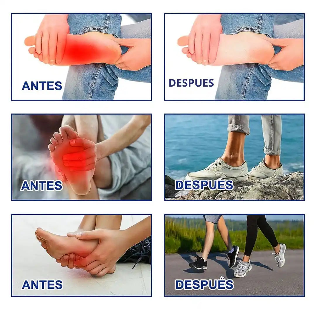 Paso Confort Plus™ (PAR) Plantillas Ortopédicas Deportivas