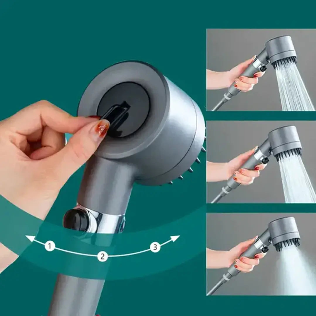 PowerShower™ – Cabezal de Ducha de Alta Presión con Filtro Purificador