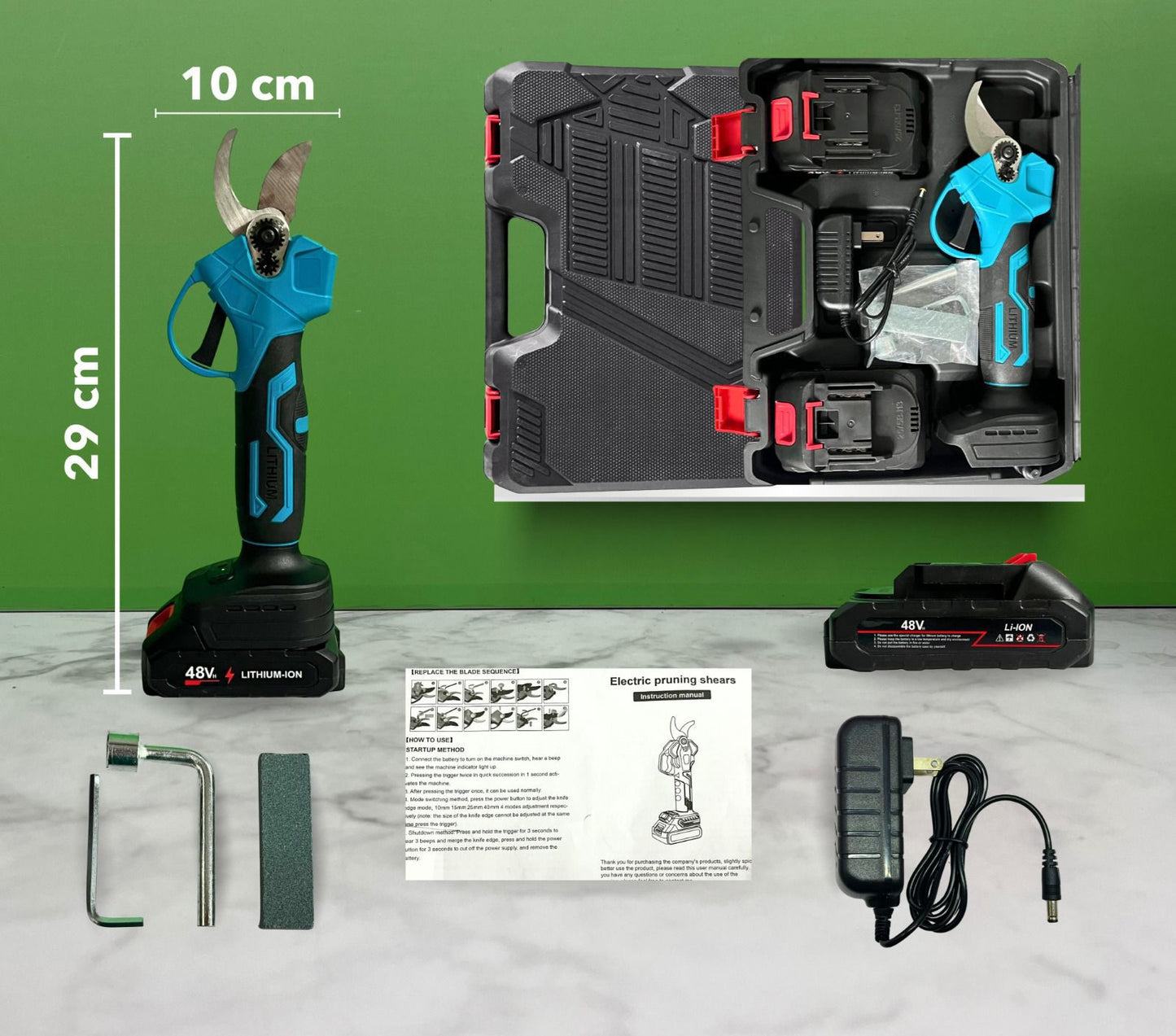 MX5 Pro ® Tijera Eléctrica de Podar Recargable