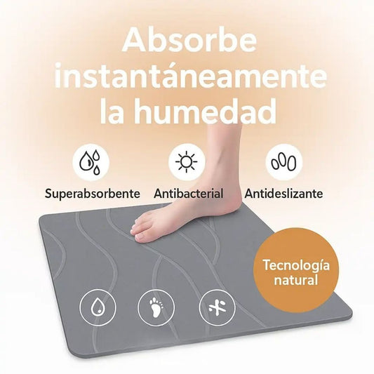 StoneMat™ – Tapete de Piedra Absorbente | Seco, limpio y elegante en segundos