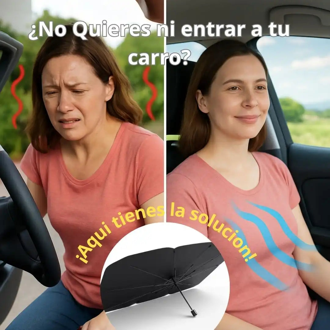 SunGuard™ - Parasol Panorámico para Carro – Protección total contra el calor