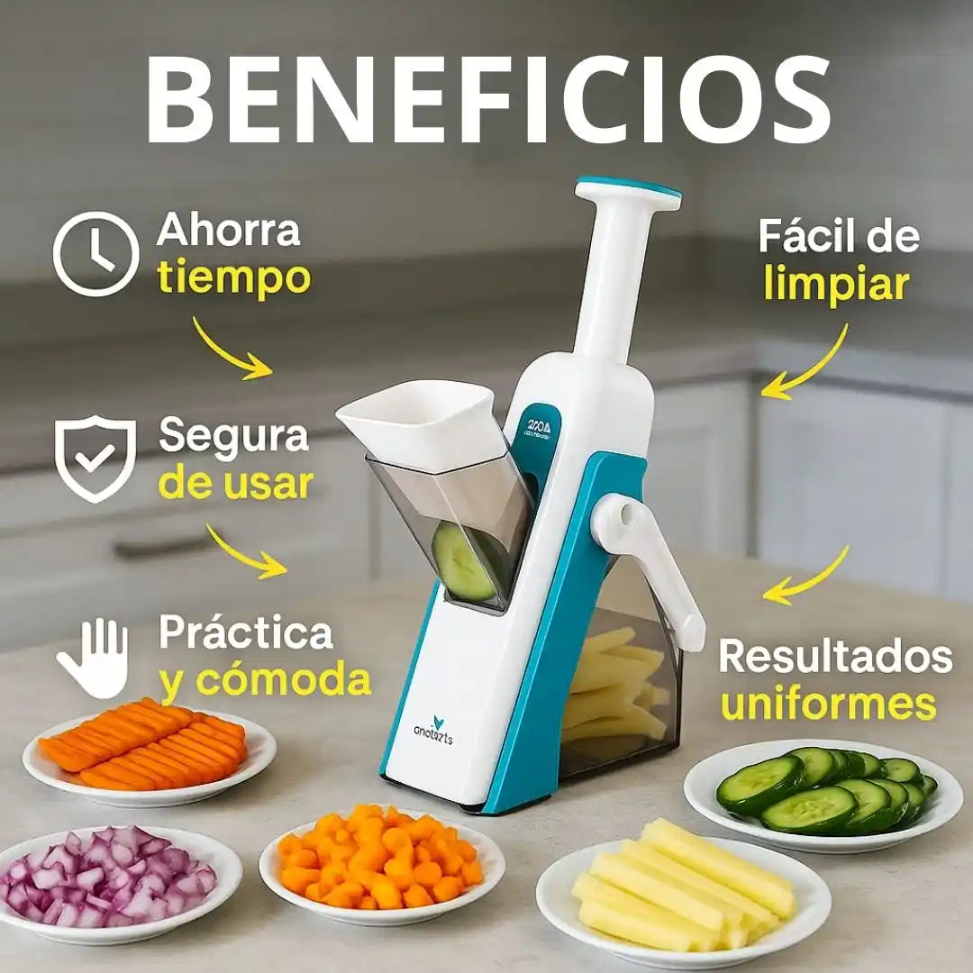 SmartSlice® – Picador de Verduras Multifuncional 4 en 1 | Cocina rápido y sin esfuerzo
