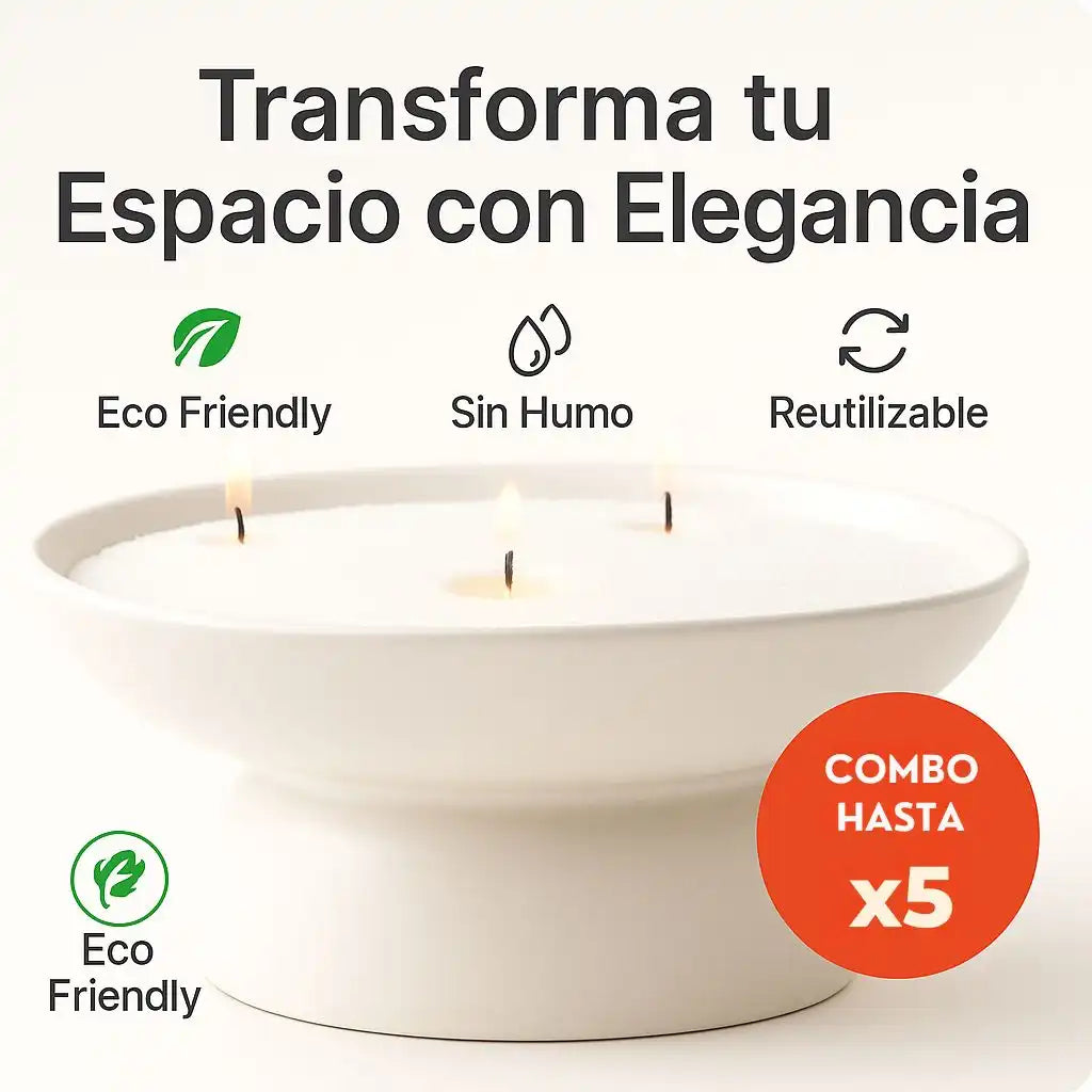 Candle Sand® | Arena de Lujo para Vela  — Crea ambientes cálidos, elegantes y seguros sin derretir cera