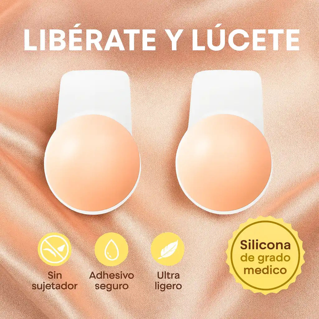SilkyLift® Cubre Pezones Levanta Senos – Libertad y realce en segundos