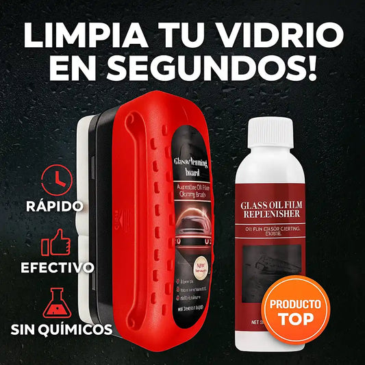 ClearBrush® – Cepillo Limpiador Antipañete | Vidrios limpios y claros en segundos