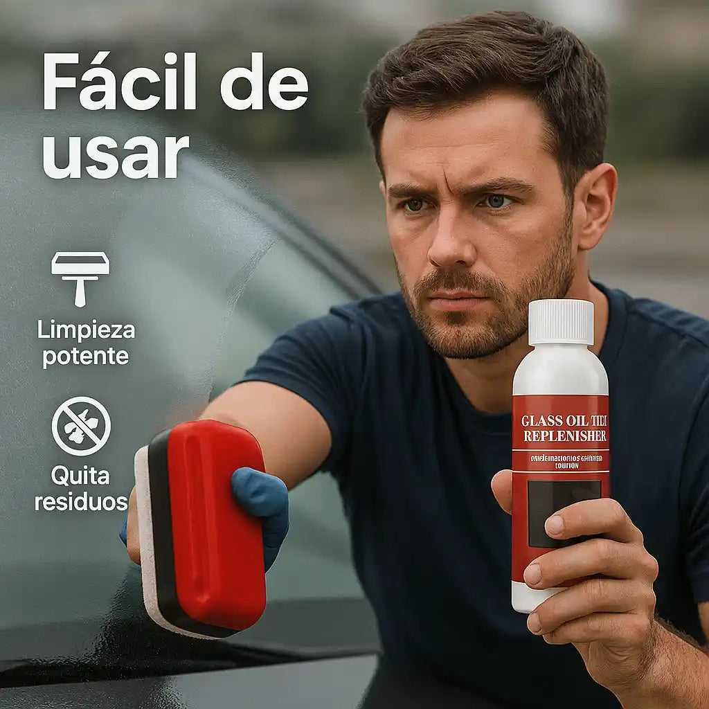 ClearBrush® – Cepillo Limpiador Antipañete | Vidrios limpios y claros en segundos