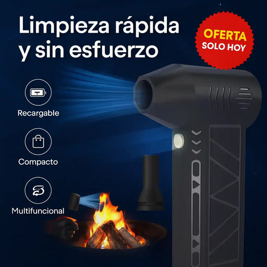 AirBlow® Sopladora Portátil Recargable – Limpieza rápida y sin esfuerzo