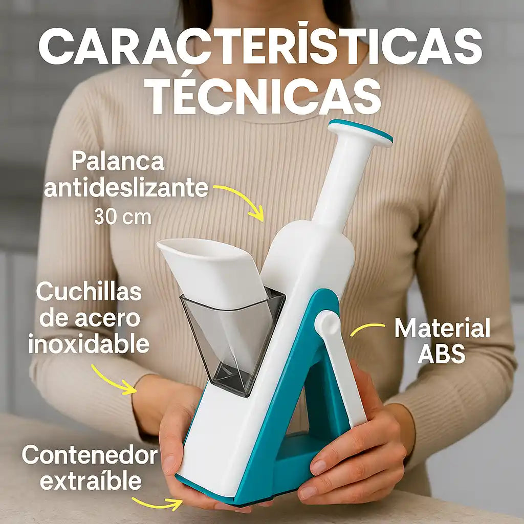SmartSlice® – Picador de Verduras Multifuncional 4 en 1 | Cocina rápido y sin esfuerzo