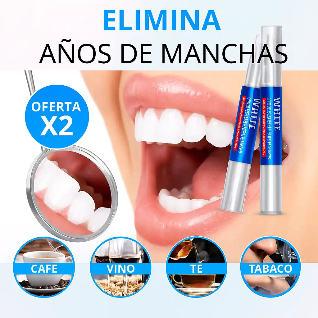 Smile white™ | Combo Blanqueador + Limpieza Dental Profesional en Casa