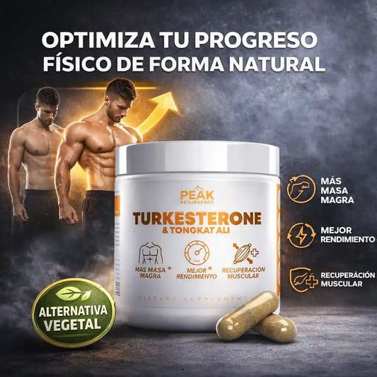Turkesterona® en Cápsulas | Apoyo Natural para Fuerza y Masa Magra