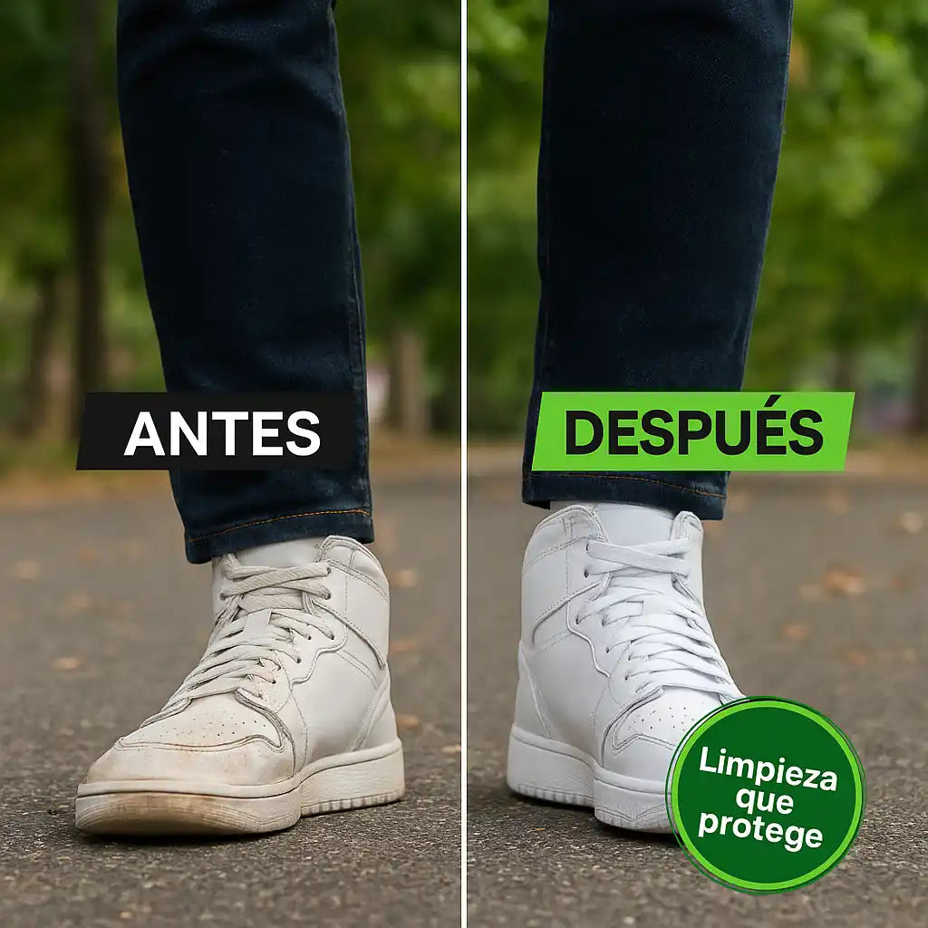 Sneackare® Espuma Limpia Tenis – Mantén tus zapatillas impecables