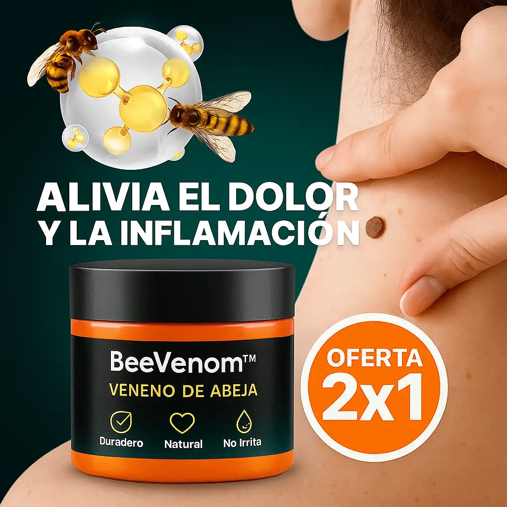 Bee Venom™ – Crema Veneno de Abeja | Alivio Natural para Tus Articulaciones