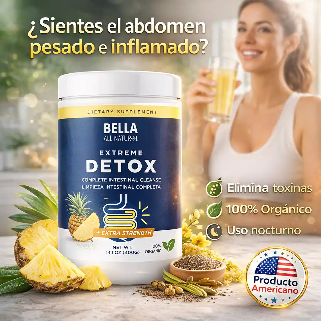 BellaCleanse™ Detox de Piña Limpieza intestinal que ayuda a desinflamar