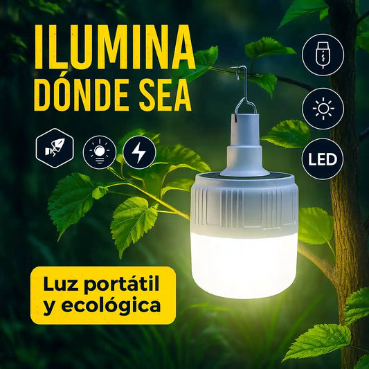 SolarBright® – Bombillo Solar Recargable