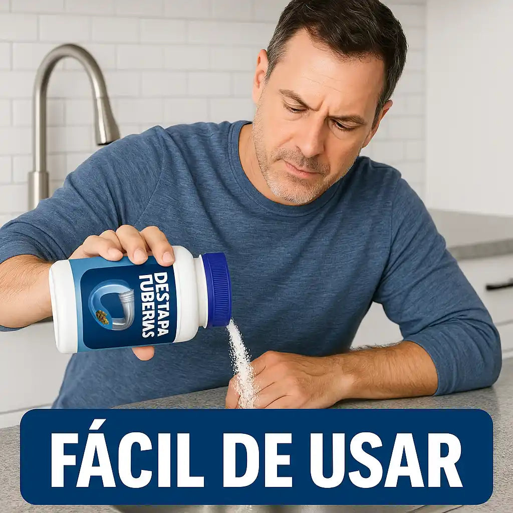 QuickFlow™ Destapa Tuberías – Limpieza profunda sin daño