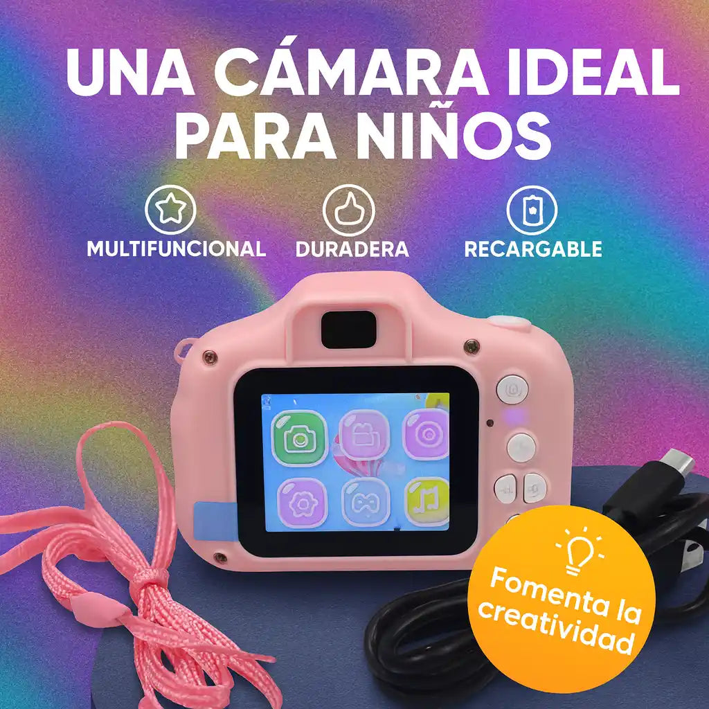 KidSnap® – Cámara Digital para Niños | Creatividad sin pantallas