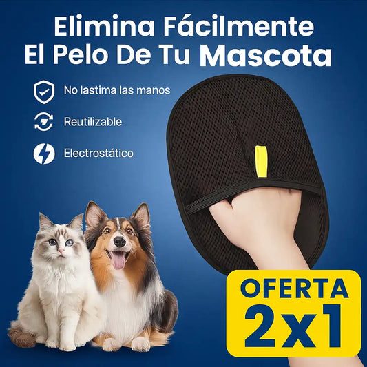 Oferta 2x1 | PetMag™ Guante Quita Pelo – El imán de pelos para tu hogar