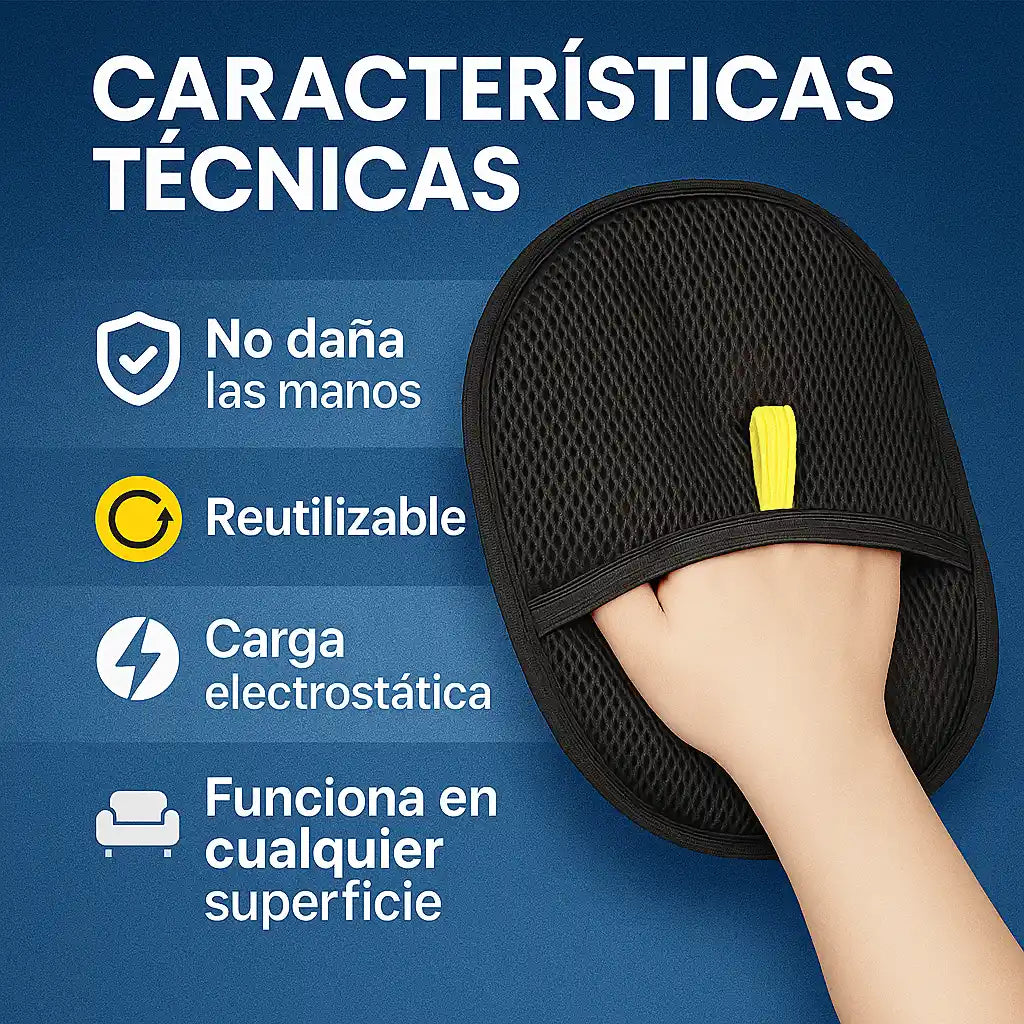 Oferta 2x1 | PetMag™ Guante Quita Pelo – El imán de pelos para tu hogar