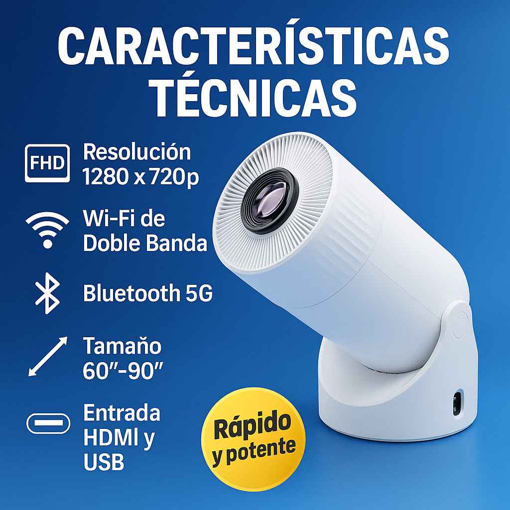 SmartBeam® | Mini Proyector HD Portátil