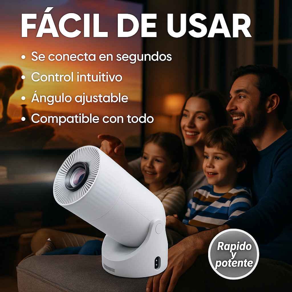 SmartBeam® | Mini Proyector HD Portátil
