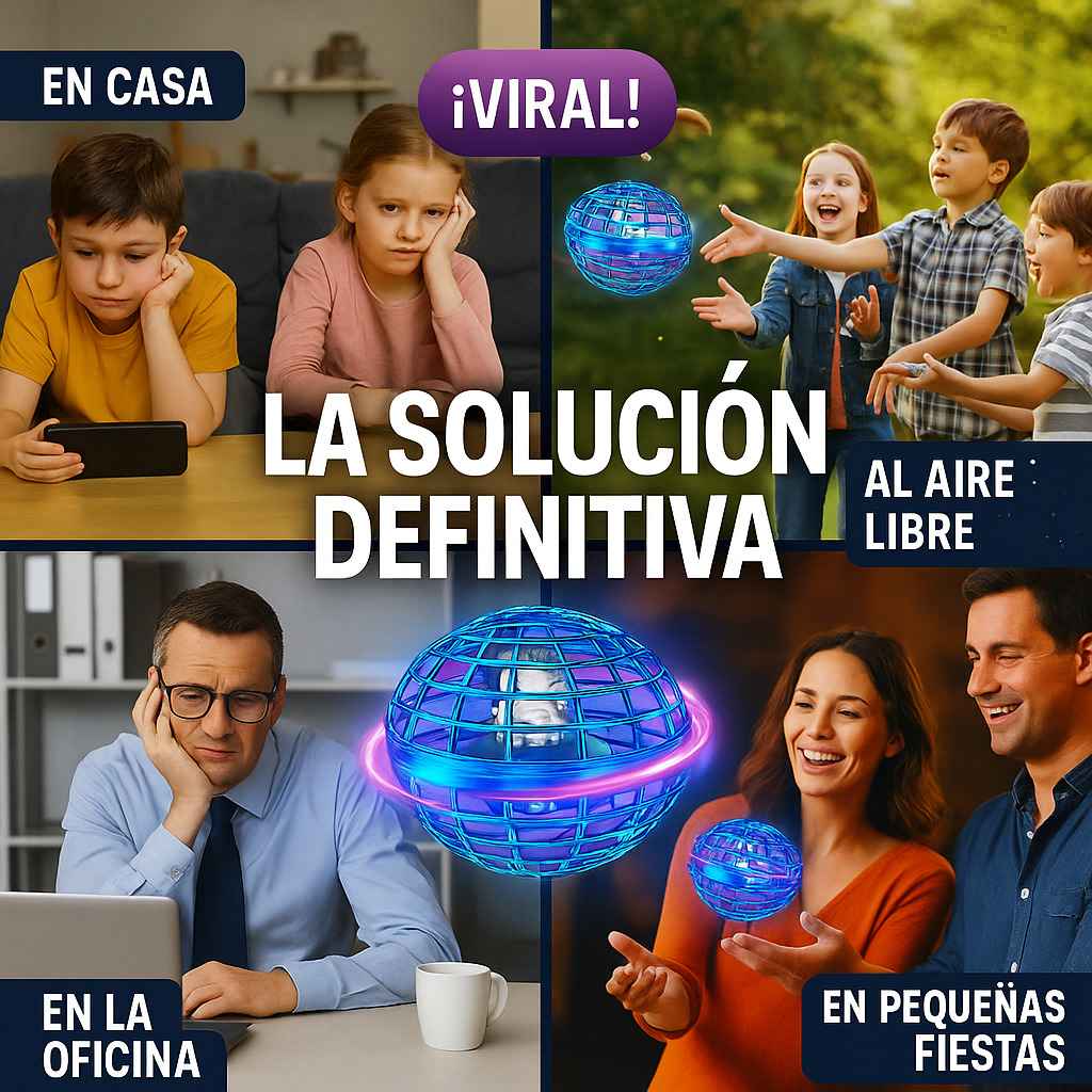 Fly Nova Pro® – Spinner pelota Voladora LED