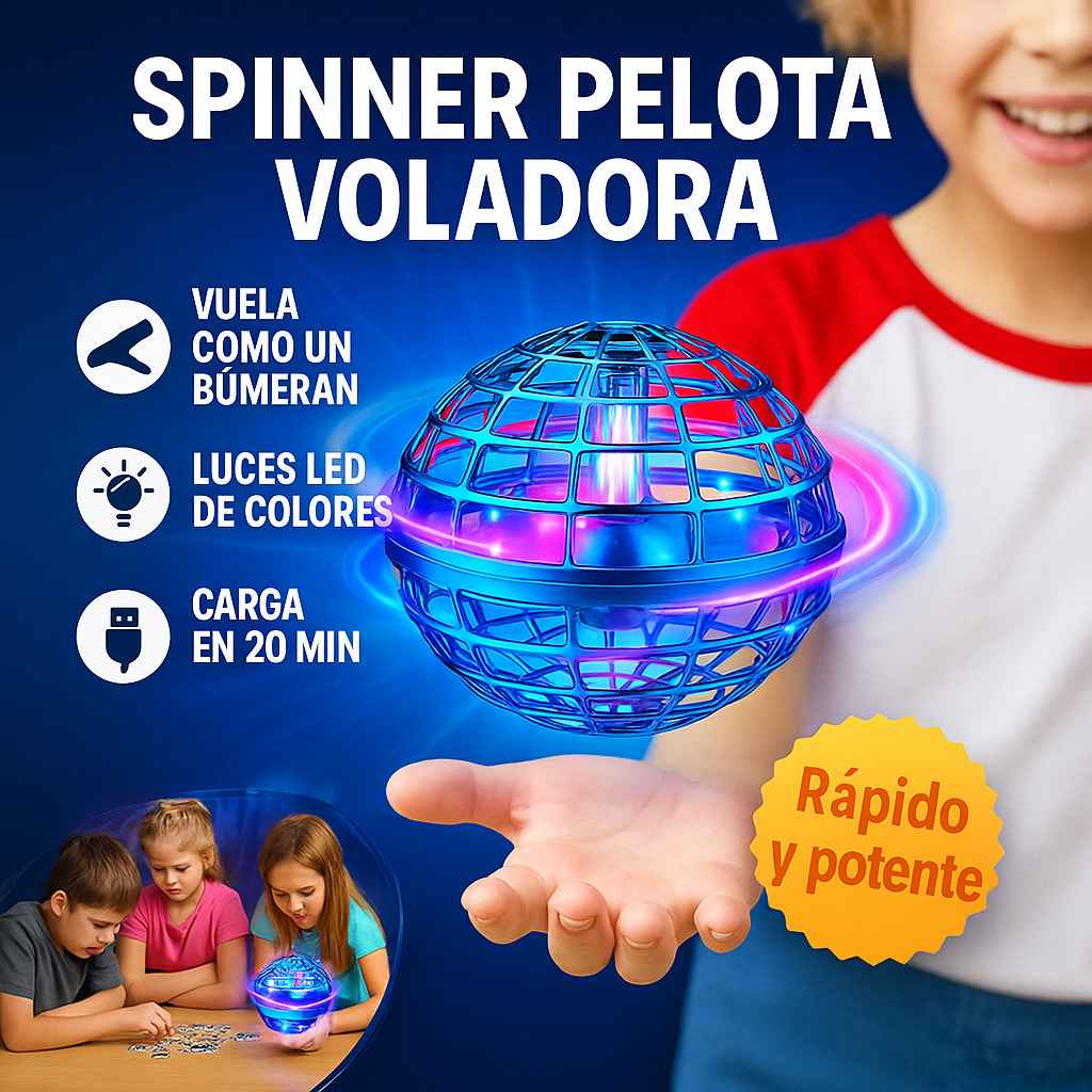 Fly Nova Pro® – Spinner pelota Voladora LED