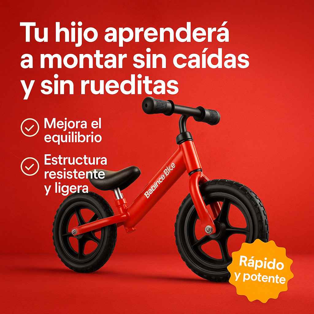 Balance Bike® Bicicleta de Equilibrio para Niños