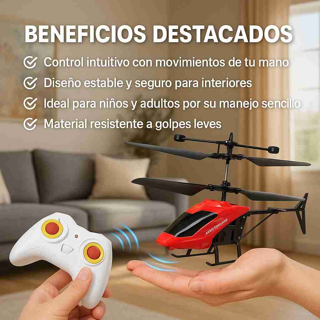 SkyFly® – Helicóptero Con Control  | Diversión que despega