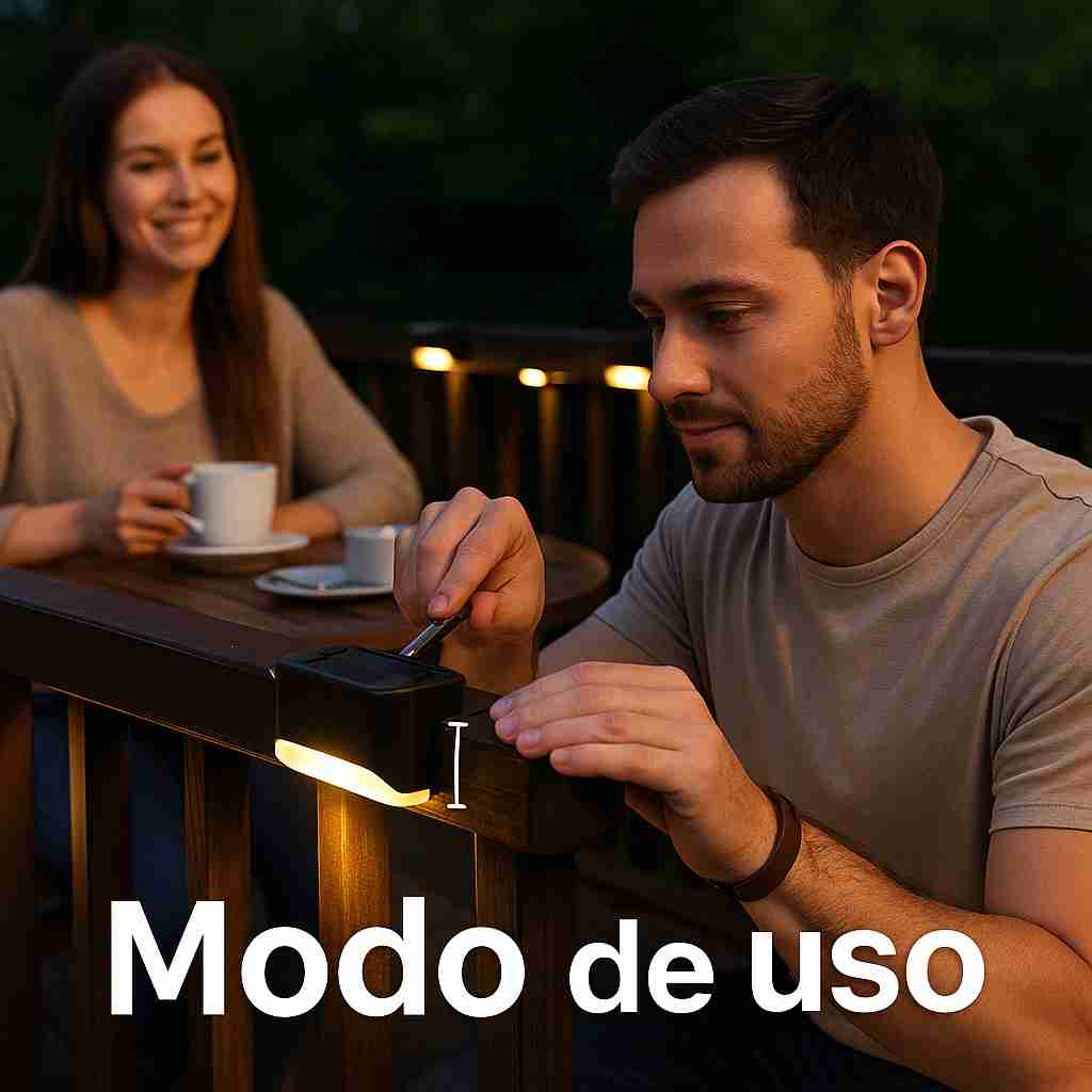 SunStep® – X4 Reflector Lampara Solar Recargable | Iluminación segura y sin cables