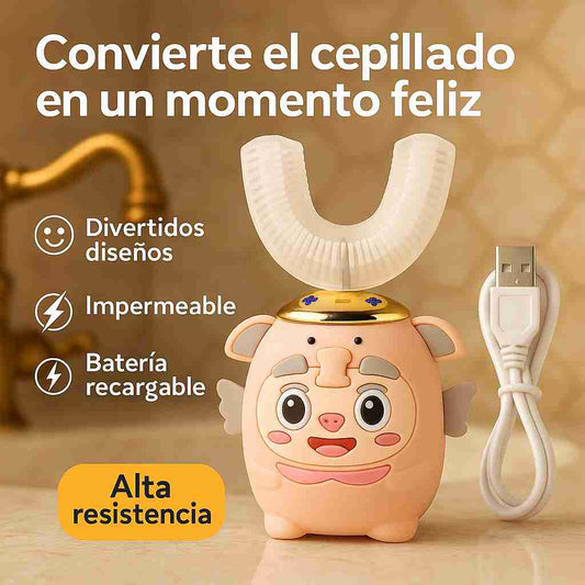 UBrush® – Cepillo Dientes Infantil Electrico | Limpieza fácil y divertida para tu pequeño