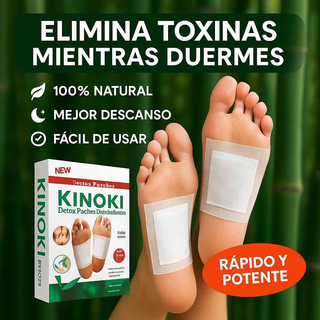 Kinoki® Detox Parches Desintoxicantes