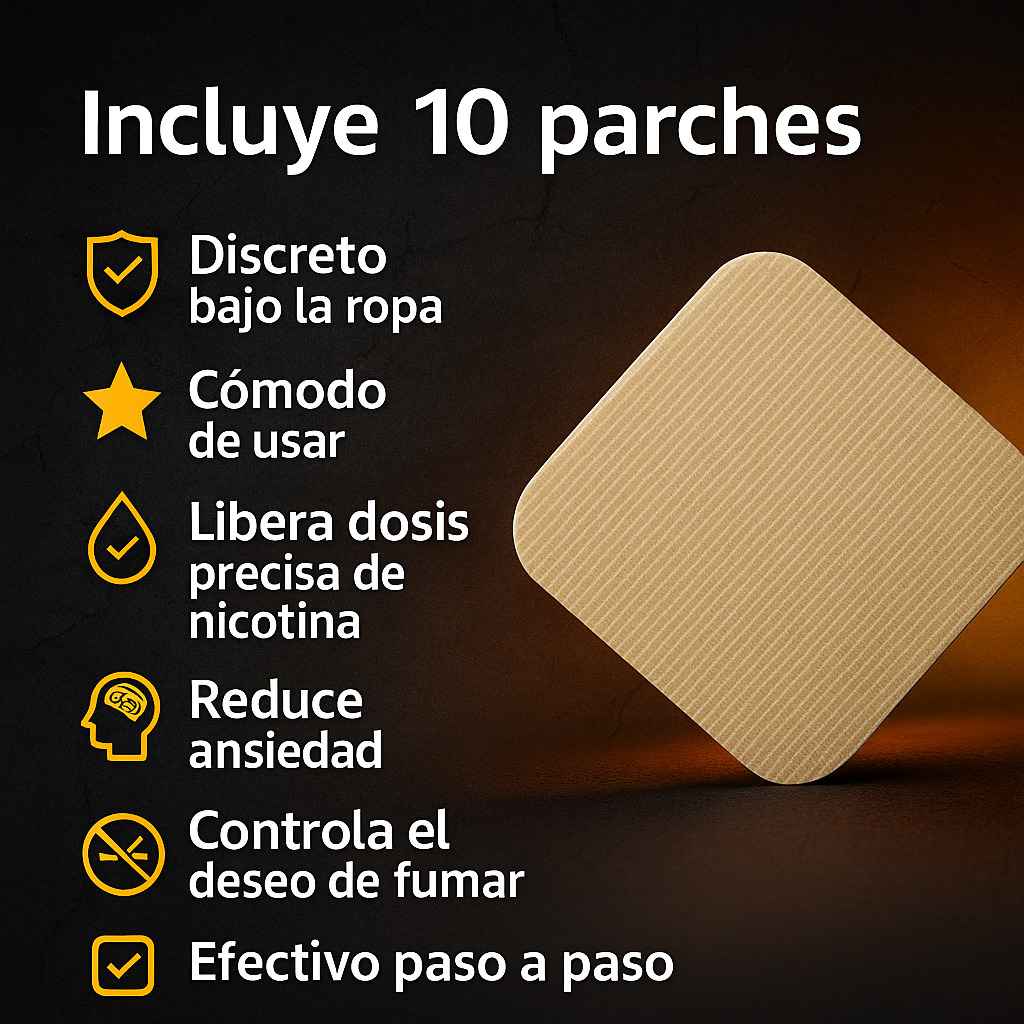 SmokeFree® – Parches de Nicotina