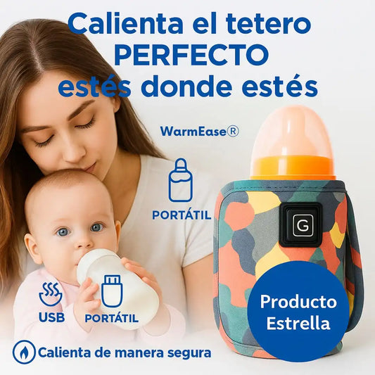 WarmEase® | Calentador Portátil de Teteros - Mantén la leche perfecta, estés donde estés