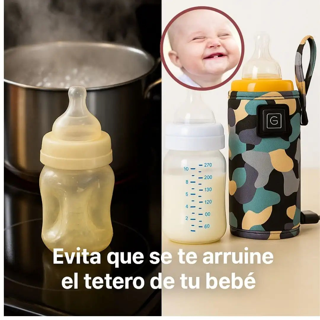 WarmEase® | Calentador Portátil de Teteros - Mantén la leche perfecta, estés donde estés