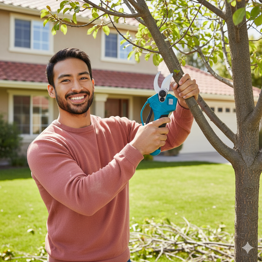MX5 Pro ® Tijera Eléctrica de Podar Recargable